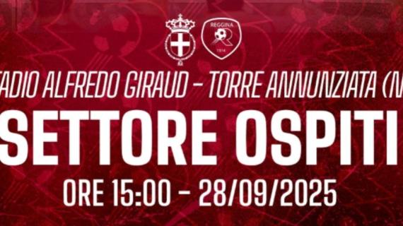 Savoia - Reggina: al via la prevendita per il settore ospiti 