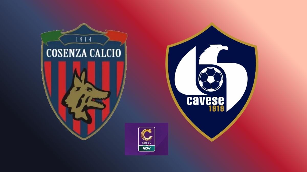 COSENZA-CAVESE: LE PROBABILI FORMAZIONI