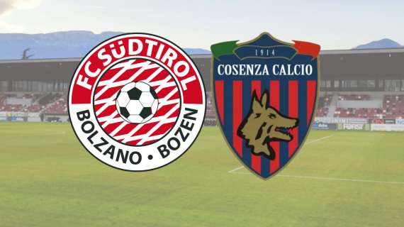 SUDTIROL-COSENZA: LE PROBABILI FORMAZIONI