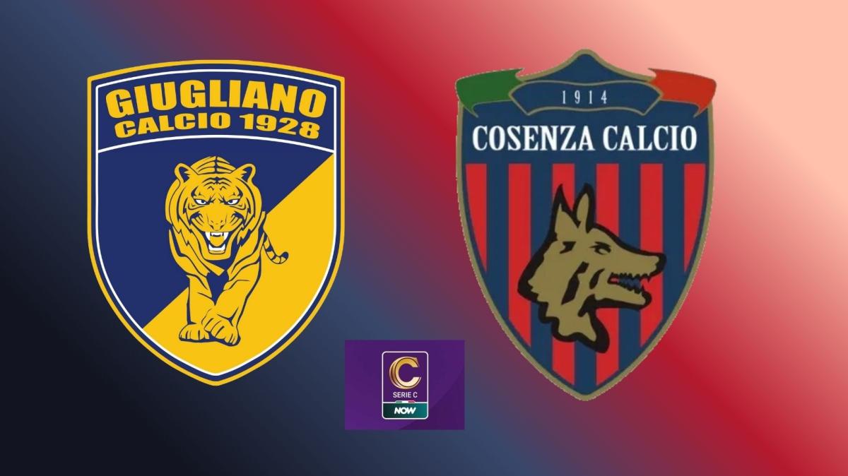 GIUGLIANO-COSENZA: LE PROBABILI FORMAZIONI