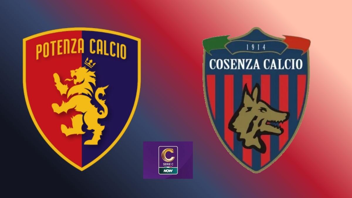 POTENZA-COSENZA: LE FORMAZIONI UFFICIALI