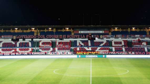 Cosenza-Cesena, diserzione record: solo 1.078 spettatori al Marulla nella penultima di Serie B