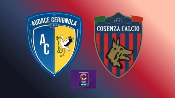 RIVIVI IL LIVE | CERIGNOLA-COSENZA 1-2: I LUPI CONTINUANO A VINCERE