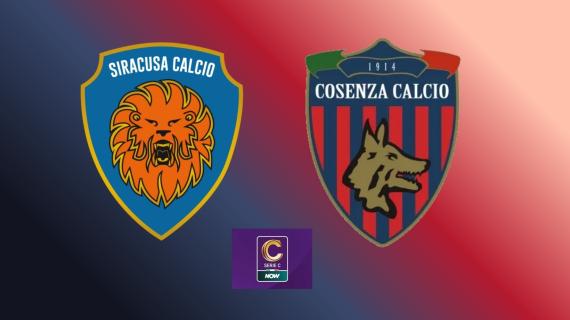 RIVIVI IL LIVE | SIRACUSA-COSENZA 0-1: MAZZOCCHI DECISIVO