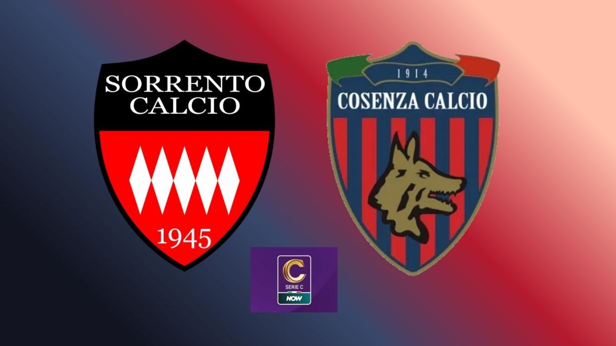 SORRENTO-COSENZA: LE PROBABILI FORMAZIONI