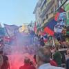 Cosenza, tifosi contro la società: corteo in città per protestare