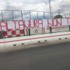 Altamura, striscione dei tifosi contro De Laurentiis: "ADL non ti vogliamo"