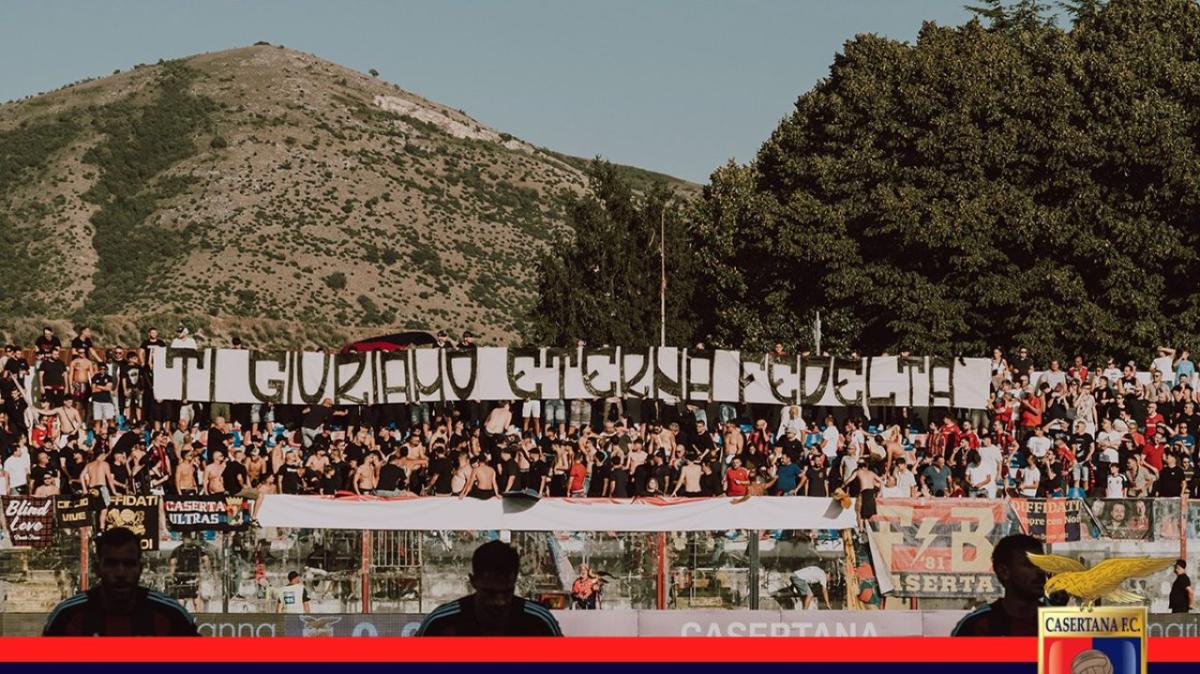 Casertana-Sorrento: partita interrotta due volte per grandine e blackout