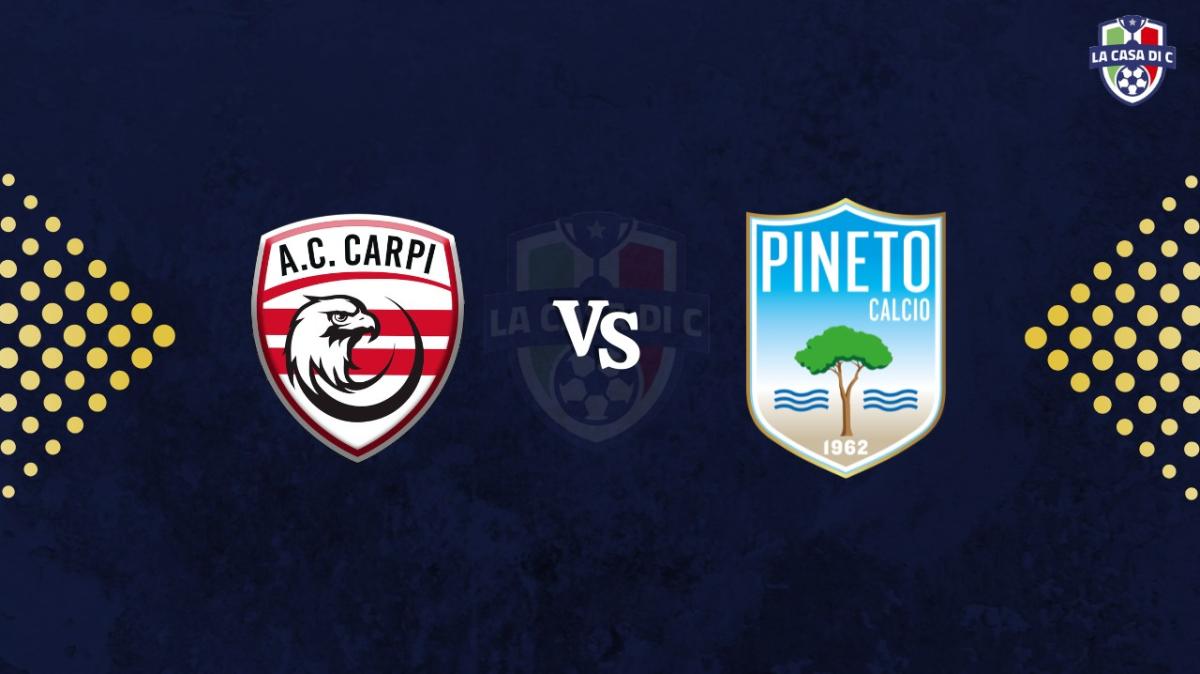Carpi-Pineto 1-2: il tabellino