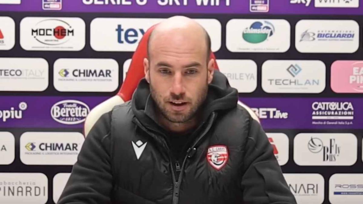 Carpi, Cassani: "Arbitro minaccioso fin dal primo minuto, con il Pontedera sarà una finale"
