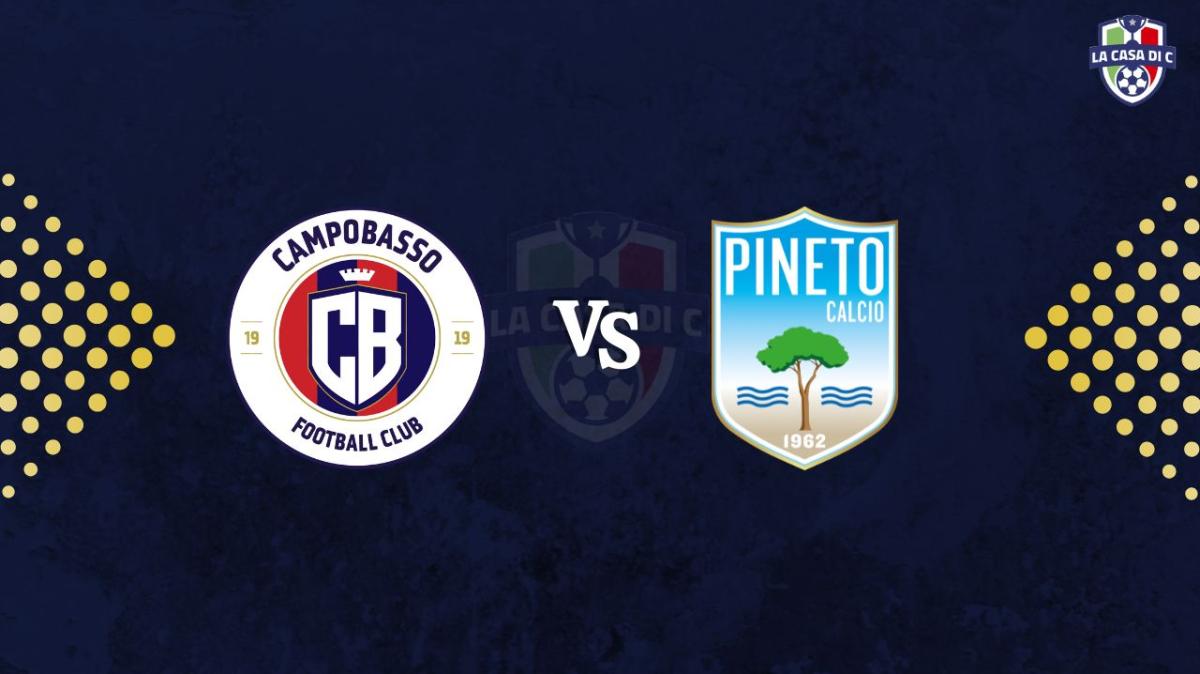 Campobasso-Pineto 1-1: il tabellino