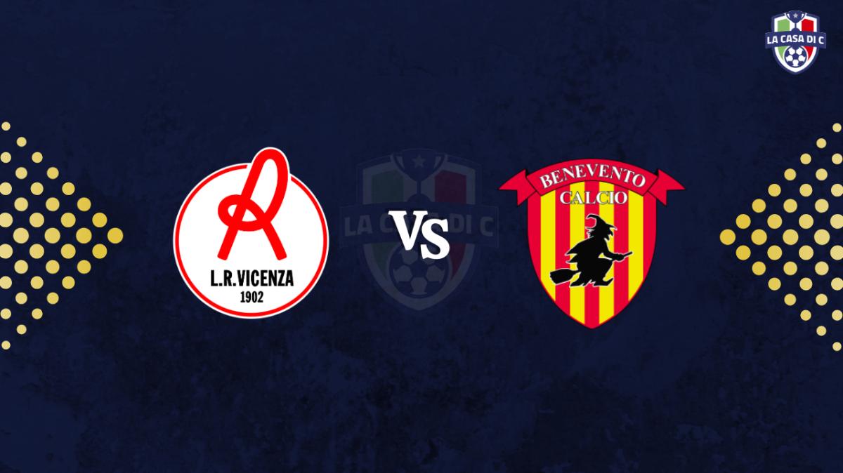 Vicenza-Benevento: diretta live testuale, formazioni e tabellino