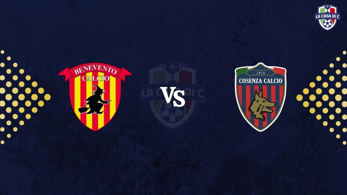Benevento-Cosenza 1-1: il tabellino 