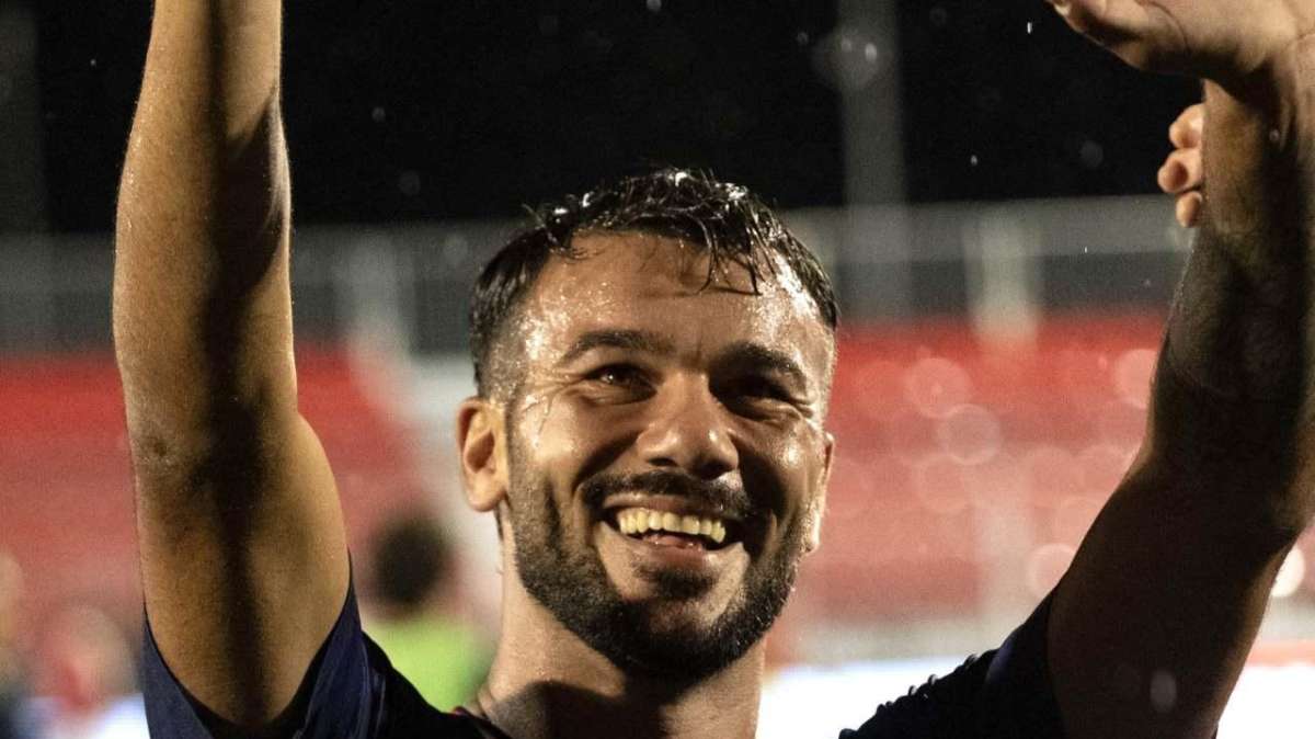 Aimone Cal&igrave; in gol in Serie C, credit_ Guidonia Montecelio FC