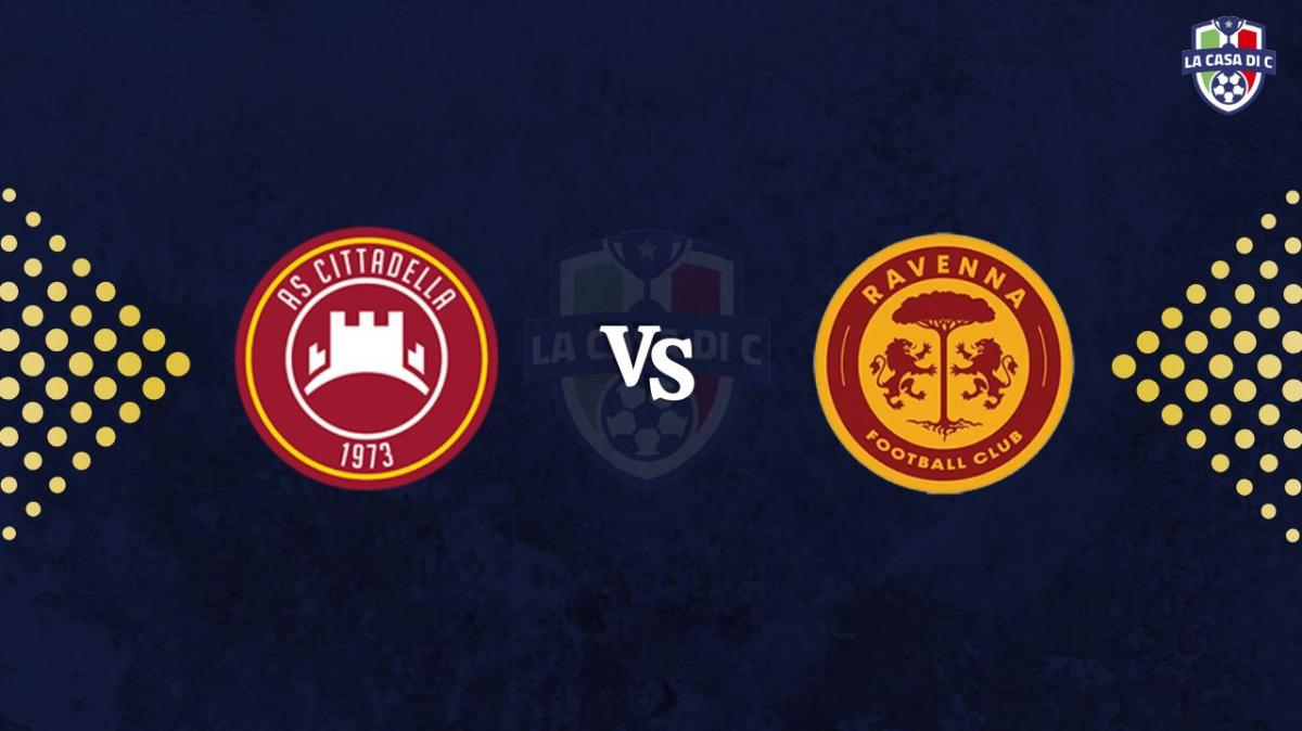 Cittadella-Ravenna: diretta live testuale, formazioni ufficiali e tabellino