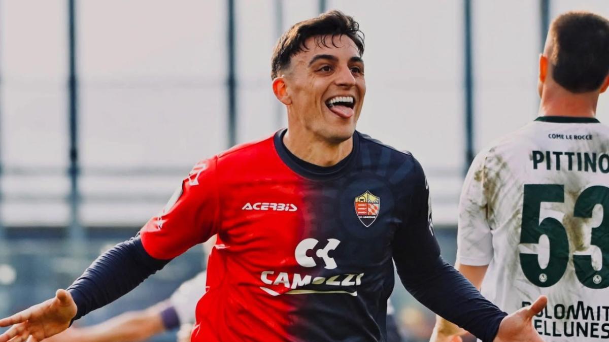 Sirene dalla Serie A per Caccavo: il Frosinone punta l'attaccante del Lumezzane