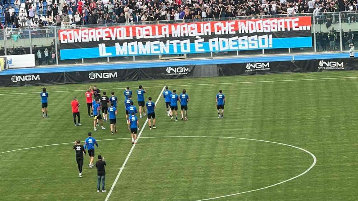 Catania, 3000 tifosi al Massimino: allenamento congiunto con il Santa Venerina