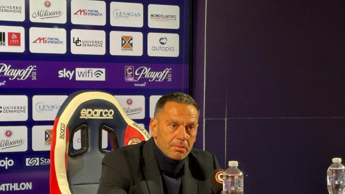 Campobasso, Zauri dopo la sconfitta: "La colpa è mia non dei ragazzi"