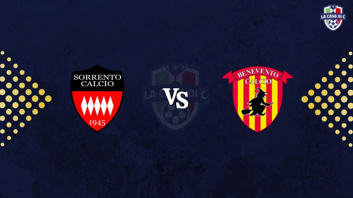 Sorrento-Benevento 0-2: il tabellino 