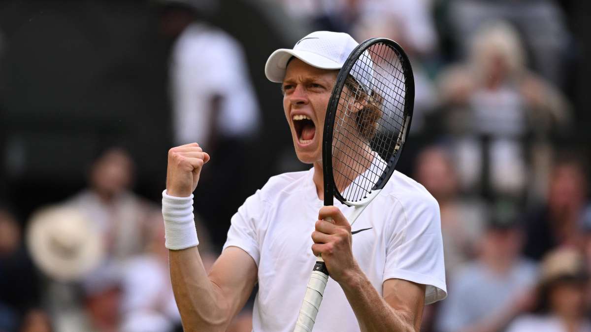 2022 Londra (Inghilterra) - Wimbledon / foto Imago/Image Sport
nella foto: Jannik Sinner ONLY ITALY