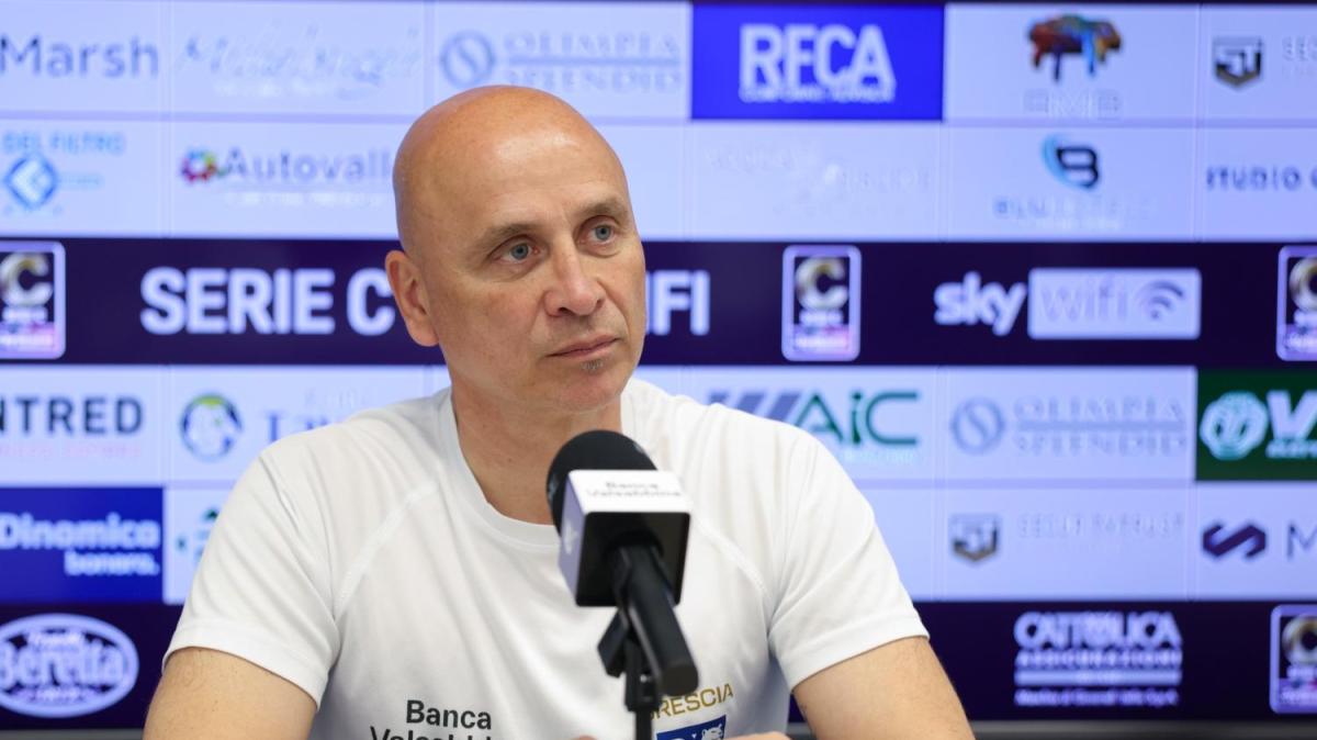 Union Brescia, Corini: "Secondo posto fondamentale, non possiamo sbagliare"