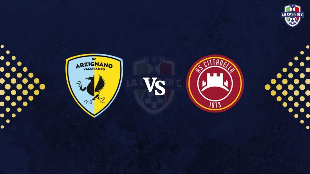 Arzignano-Cittadella 1-0: ospiti che spingono alla ricerca del pareggio | LIVE 