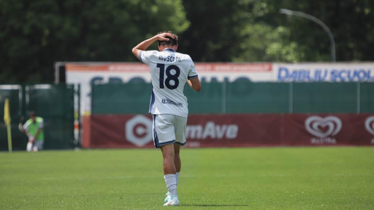 Inter, esordio in prima squadra per l'attaccante dell'U23 Mattia Mosconi 
