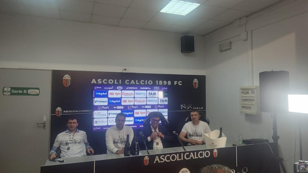Ascoli, Tomei: "Abbiamo costruito la nostra identità, i ragazzi sono stati eccezionali". Passeri: "Questo è il punto di partenza, non di arrivo"