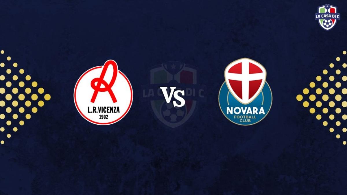 Vicenza-Novara: diretta live testuale, formazioni e tabellino