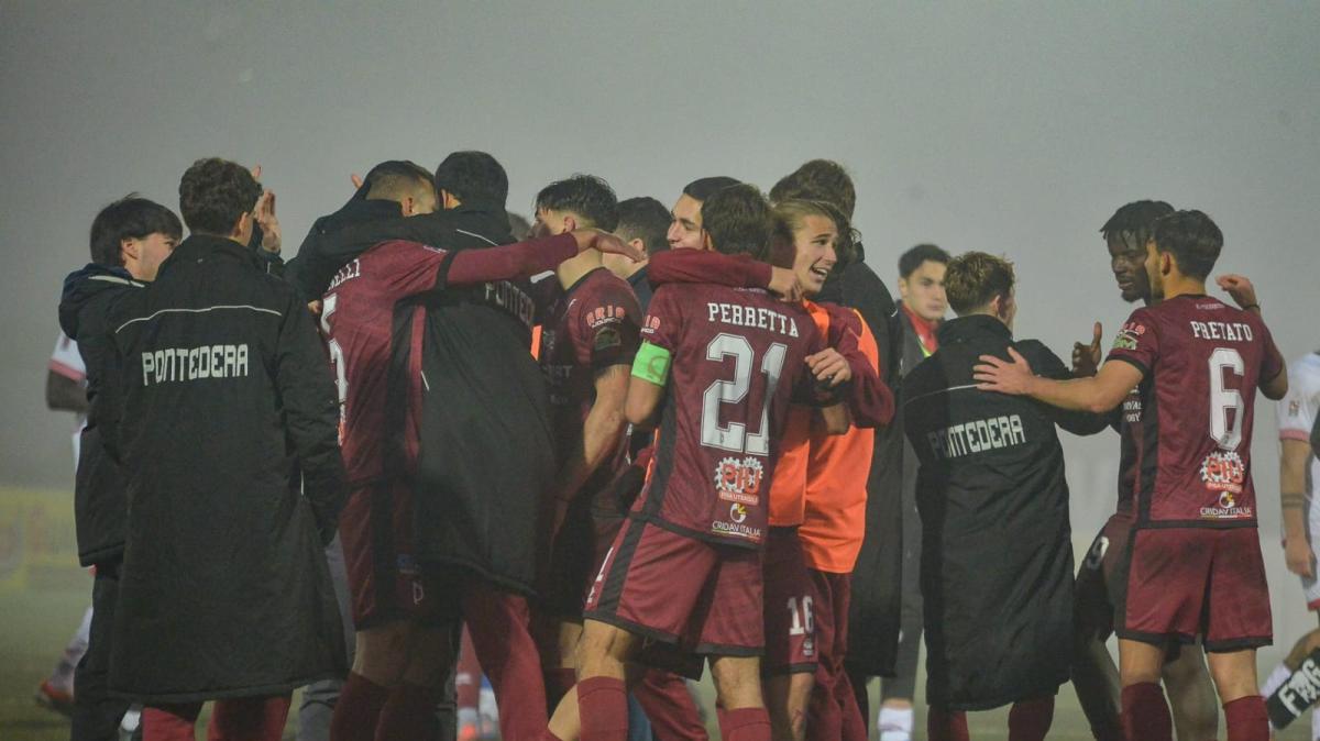 Pontedera, Caponi festeggia le 300 presenze con il club