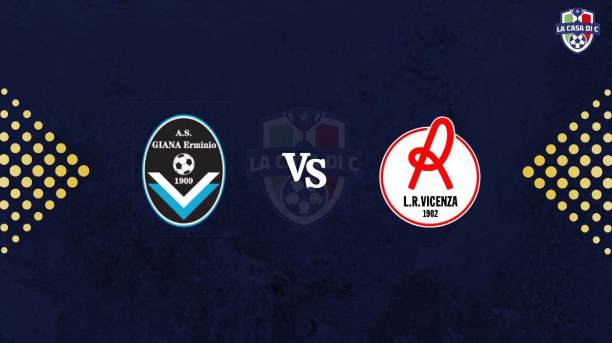 Giana Erminio-Vicenza 1-3: il tabellino