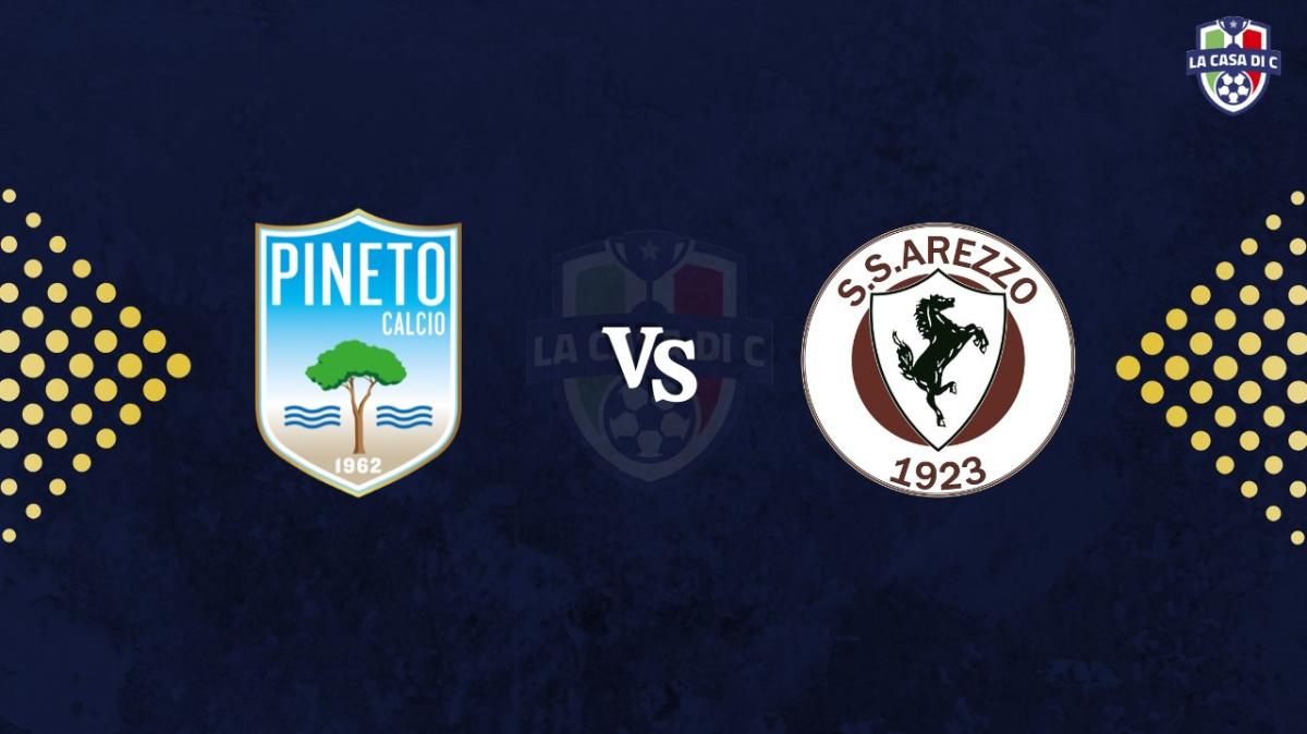 Pineto-Arezzo: diretta live testuale, formazioni e tabellino