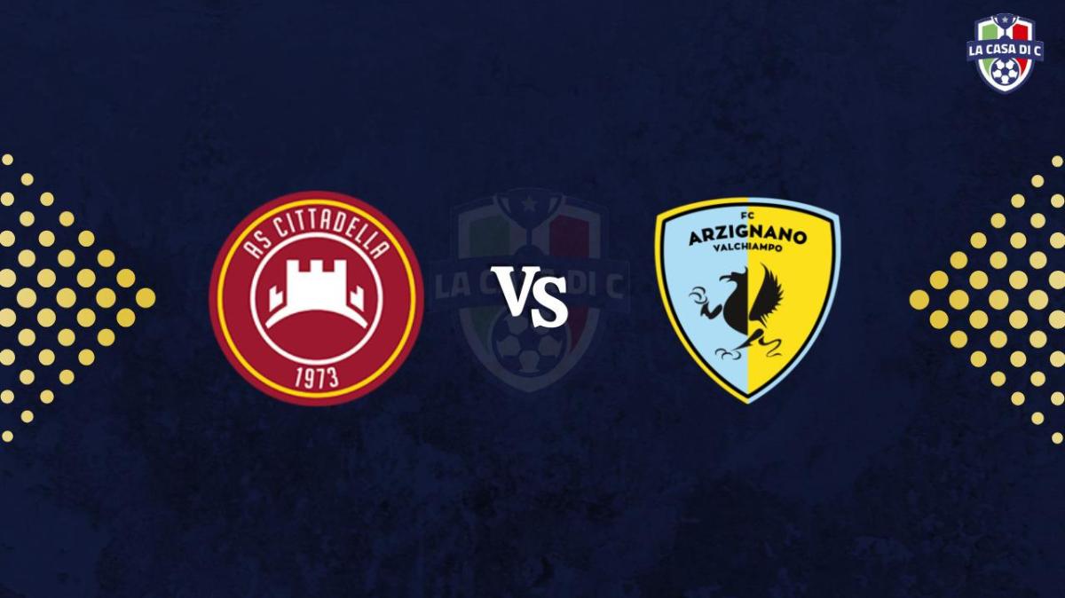 Cittadella-Arzignano: le formazioni ufficiali