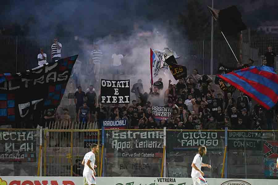 Benevento-Catania, maxischermo al "Massimino": ecco l'iniziativa del club
