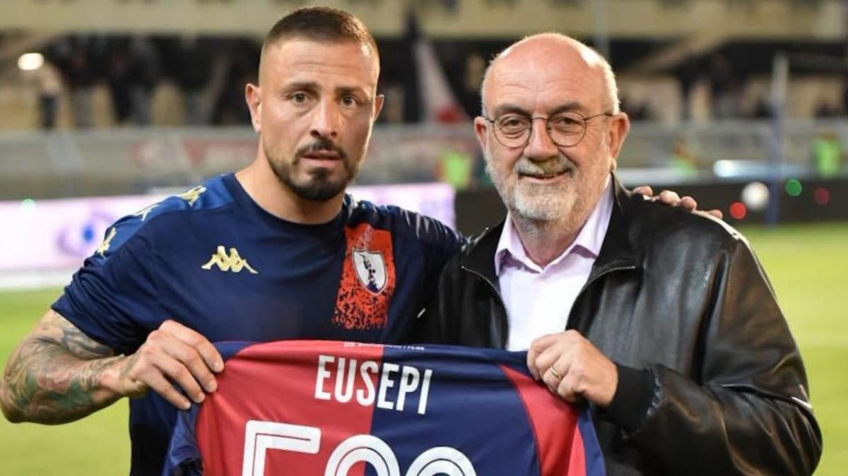 Sambenedettese, Eusepi festeggia le 500 presenze tra i professionisti