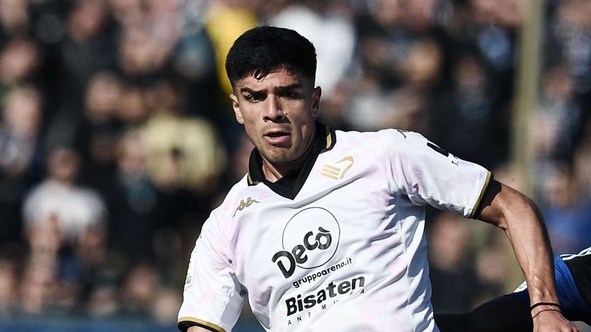 Mp Pisa 04/03/2023 - campionato di calcio serie B / Pisa-Palermo / foto Matteo Papini/Image Sport
nella foto: Giuseppe Aurelio-Idrissa Toure'