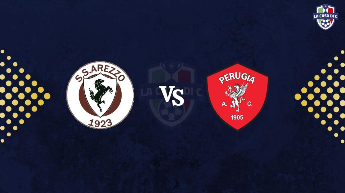 Arezzo-Perugia 1-1: il tabellino