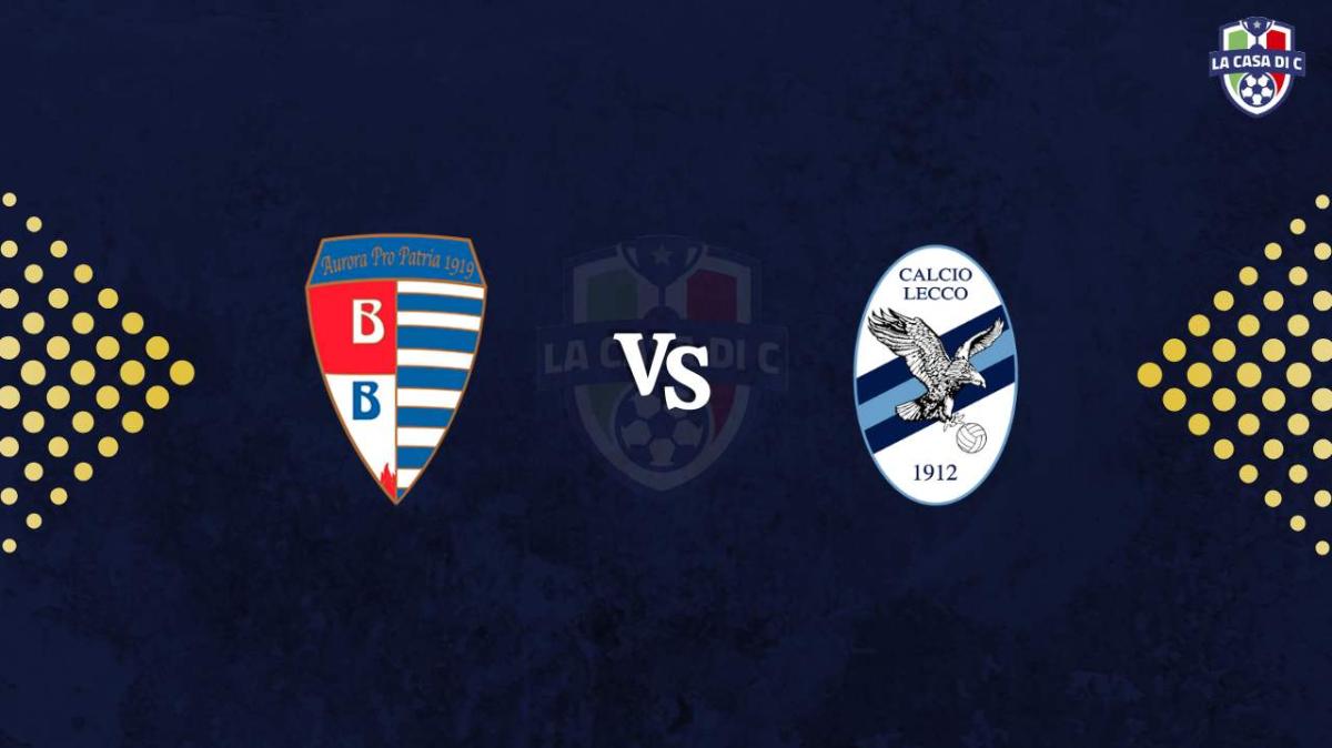 Pro Patria-Lecco: diretta live testuale, formazioni e tabellino