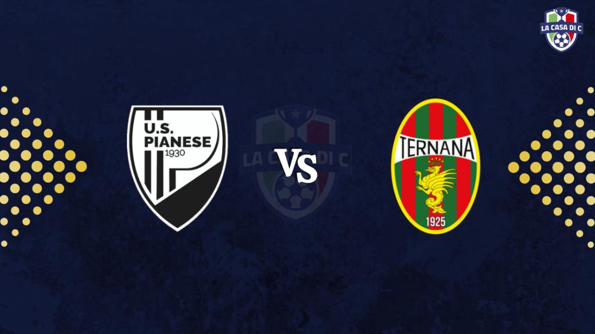 Pianese-Ternana:  diretta live testuale, formazioni e tabellino