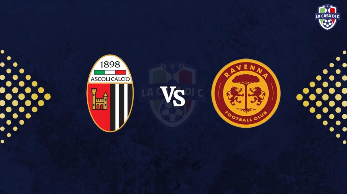 Ascoli-Ravenna 2-0: il tabellino 