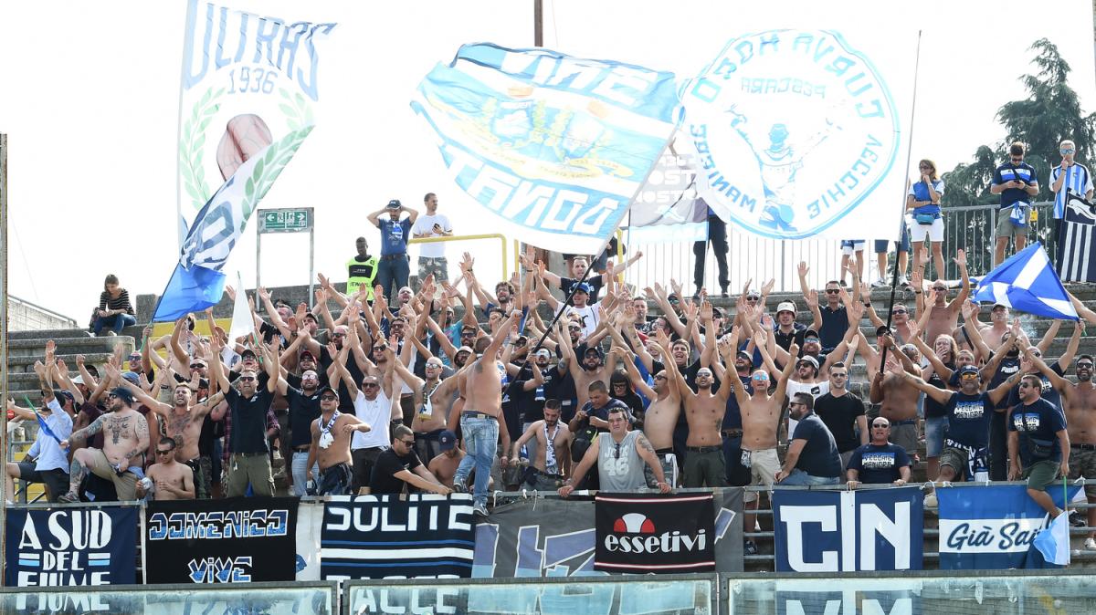 Pescara-Spezia, tensione all'esterno dall'Adriatico dopo il triplice fischio