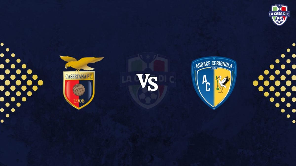Casertana-Audace Cerignola 4-1 : D'Orazio prova a riaprire i giochi | LIVE