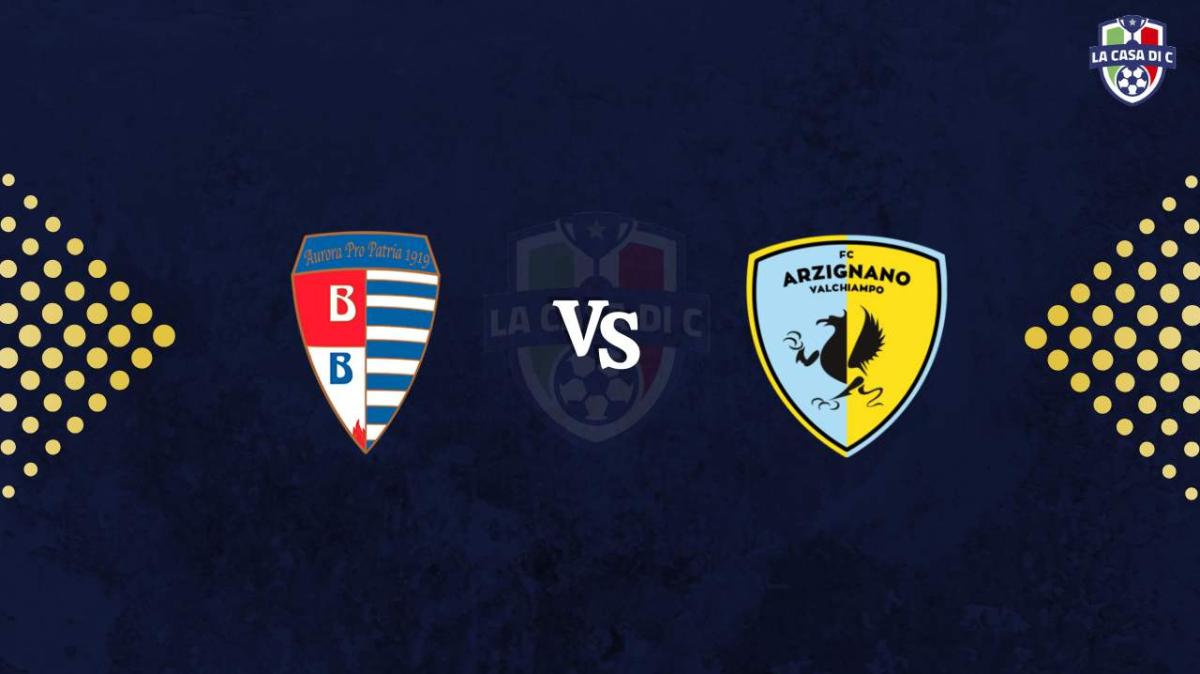 Pro Patria-Arzignano Valchiampo: diretta live testuale, formazioni e tabellino
