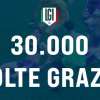 30.000 volte GRAZIE! LGI festeggia un traguardo storico su YouTube