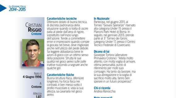 Cristian Riggio sogna la Serie B e vuole farlo... con il Potenza!