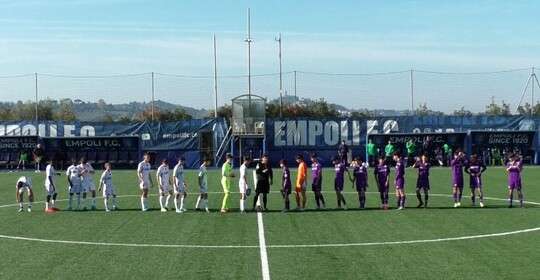 Il primo derby di Under 14 tra Empoli e Fiorentina si tinge di viola