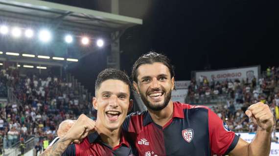 Il Cagliari batte il Palermo grazie ai gol degli ex LGI Dossena e Di Pardo