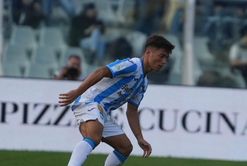 Vinciguerra fa il suo esordio in Serie B con la maglia del Pescara