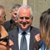 Lazio, Lotito ad Albano per la messa di Papa Leone XIV - FOTO