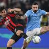  Lazio - Milan, Gila domina contro Pulisic: il gesto che carica i tifosi